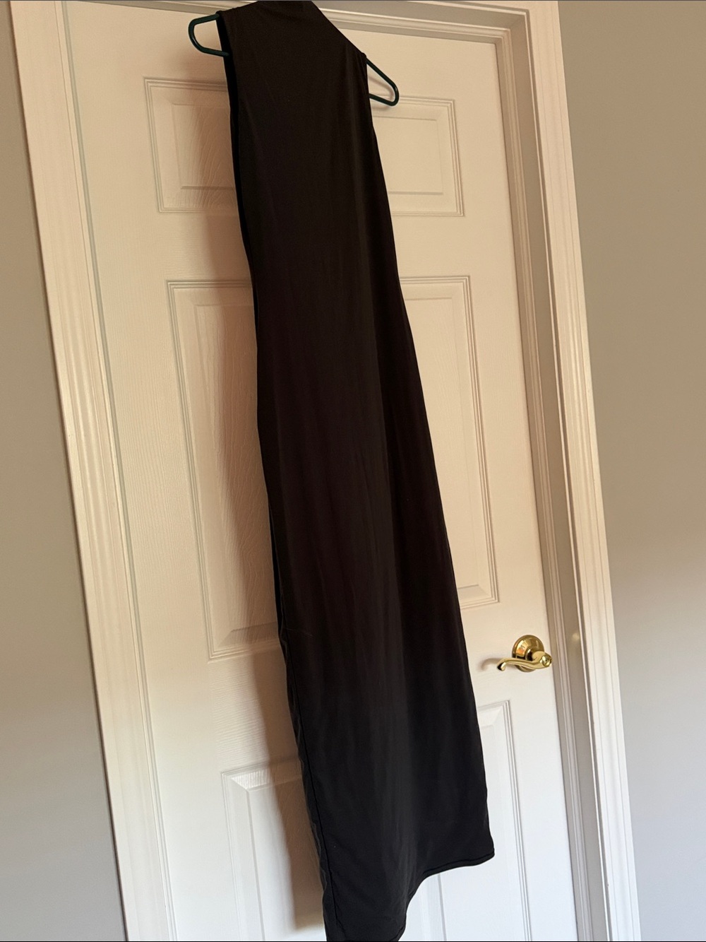 SKIMS Black High-Neck Sleeveless Maxi Dress - Picture 4 of 7